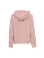 Rosa Kapuzenpullover mit Kängurutasche