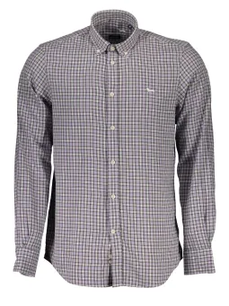 Button-Down Hemd mit Kontrastmanschetten - Stilvoll & Modern