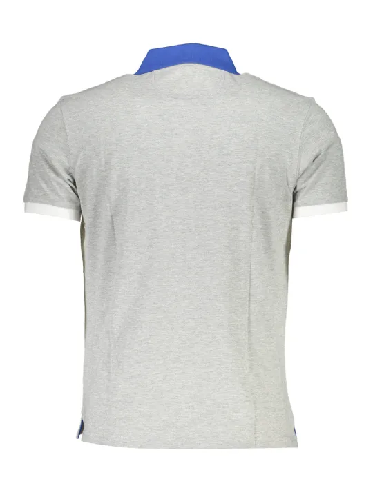 "LA MARTINA Poloshirts im Sale | Kurzarm Poloshirt Logo Details La Martina Grau online kaufen"|Planet-Deluxe