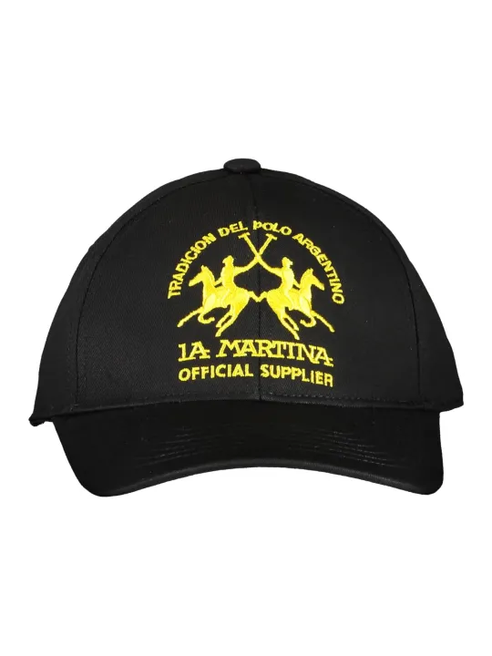 "LA MARTINA Caps & Mützen im Sale | Kontrast Cap mit Stickerei und Logo von La Martina online kaufen"|Planet-Deluxe