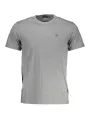 "Napapijri T-Shirts im Sale | Napapijri Graues Logo TShirt Kurzarm Rundhals online kaufen"|Planet-Deluxe