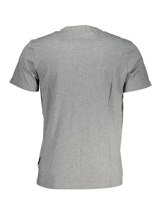 "Napapijri T-Shirts im Sale | Napapijri Graues Logo TShirt Kurzarm Rundhals online kaufen"|Planet-Deluxe