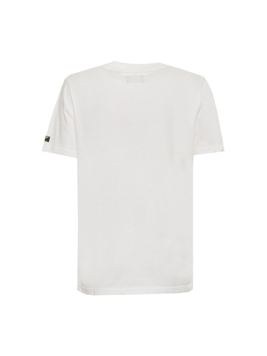 Weißes Superdry T-Shirt mit Logo