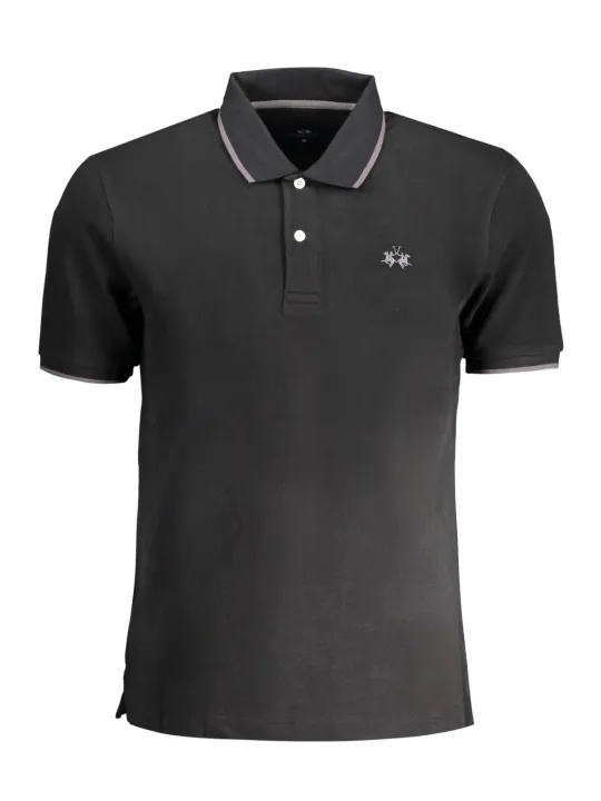 "LA MARTINA Poloshirts im Sale | La Martina Poloshirt Kurzarm mit Kontrastdetails und Stickerei online kaufen"|Planet-Deluxe