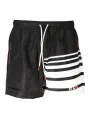"Karl Lagerfeld Beachwear Badehosen im Sale | Karl Lagerfeld Beachwear KL20MBM03_1C6D3CF_NEROBLACK online kaufen"|Planet-Deluxe
