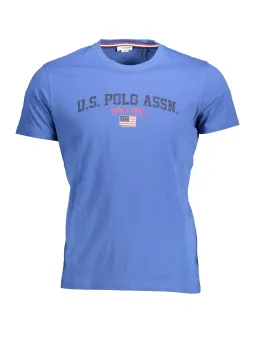 "US Polo Kurzarm T-Shirt Blau – Stilvoll & Bequem"