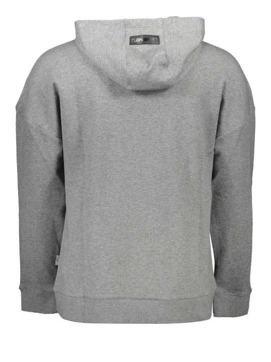 "Plein Sport Startseite im Sale | PLEIN SPORT HERREN-SWEATSHIRT OHNE REISSVERSCHLUSS GRAU online kaufen"|Planet-Deluxe