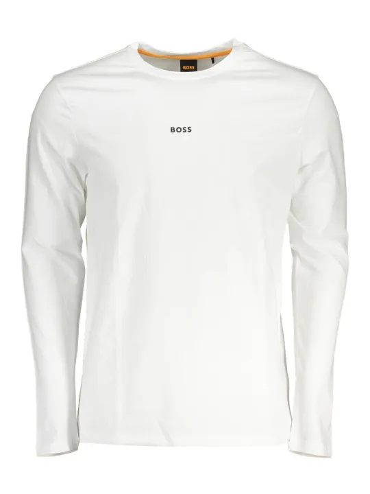 "Boss Startseite im Sale | BOSS LANGARM T-SHIRT HERREN WEISS online kaufen"|Planet-Deluxe