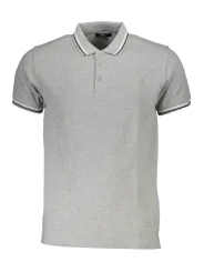 "Cavalli Class Poloshirts im Sale | Kurzarm Poloshirt mit Stickerei und Kontrastdetails  online kaufen"|Planet-Deluxe