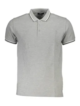 "Elegantes Kurzarm Poloshirt mit Stickerei & Kontrastdetails"