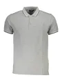"Cavalli Class Poloshirts im Sale | Kurzarm Poloshirt mit Stickerei und Kontrastdetails  online kaufen"|Planet-Deluxe