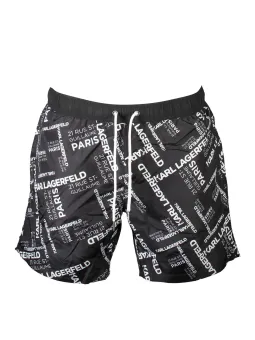 "KARL LAGERFELD Badeshorts – Stilvoll mit Taschen & Details"