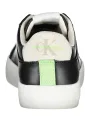 "Calvin Klein Sneakers im Sale | Calvin Klein Nachhaltige Kontrast-Sneaker Schwarz online kaufen"|Planet-Deluxe