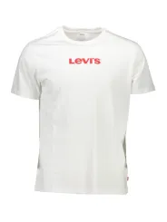 "Levi's T-Shirts im Sale | Levis Weisses Rundhals TShirt Kurzarm online kaufen"|Planet-Deluxe