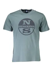 "North Sails T-Shirts im Sale | Kurzarm TShirt Rundhals Logo North Sails Grün online kaufen"|Planet-Deluxe