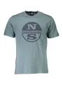 "North Sails T-Shirts im Sale | Kurzarm TShirt Rundhals Logo North Sails Grün online kaufen"|Planet-Deluxe