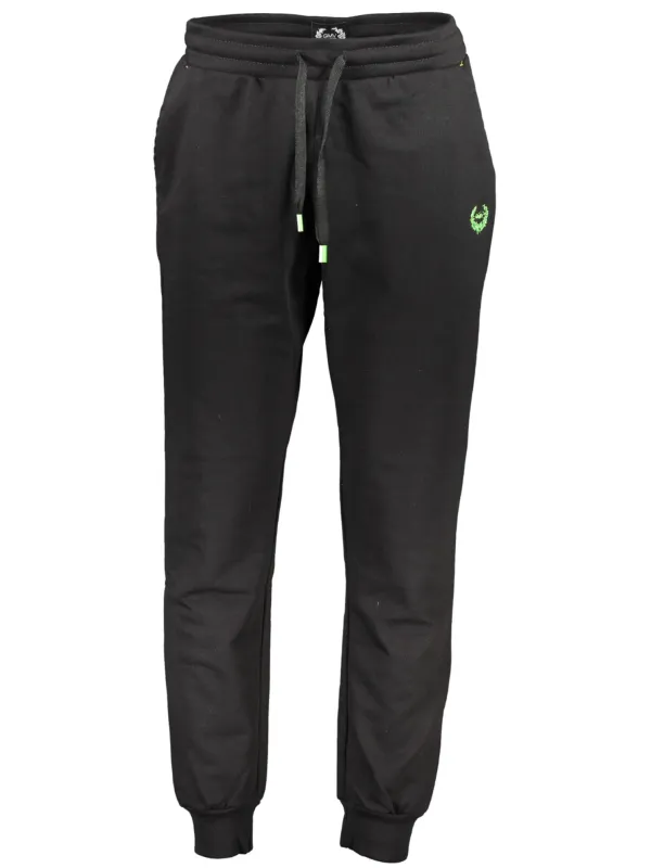 GIAN MARCO VENTURI Sporthose: Schnürbund & Stickerei