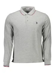 "U.S. POLO Startseite im Sale | US POLO LANGARM POLO HERREN GRAU online kaufen"|Planet-Deluxe