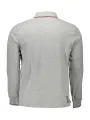 "U.S. POLO Poloshirts im Sale | Langarm Polo, Kontrastdetails, Stickerei, Logo, Grau online kaufen"|Planet-Deluxe