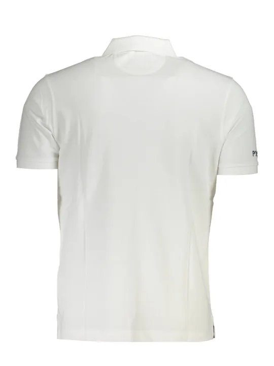 "LA MARTINA Poloshirts im Sale | Kurzarm Poloshirt 2 Knöpfe Stickerei Logo La Martina online kaufen"|Planet-Deluxe