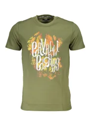 "Cavalli Class T-Shirts im Sale | Cavalli Class QXT61MJD060_EE4F98E_VERDE04050 Grün online kaufen"|Planet-Deluxe