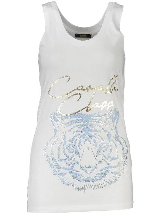 "Cavalli Class Startseite im Sale | CAVALLI CLASS DAMEN TANK TOP WEISS online kaufen"|Planet-Deluxe