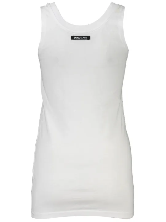 "Cavalli Class Startseite im Sale | CAVALLI CLASS DAMEN TANK TOP WEISS online kaufen"|Planet-Deluxe