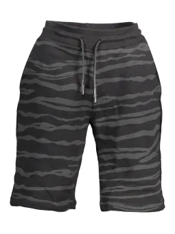 "Elastische Sportshorts mit Taschen & Kontrastdetails"