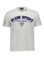 "Plein Sport T-Shirts im Sale | Kontrast T-Shirt mit Logo und Rundhalsausschnitt online kaufen"|Planet-Deluxe