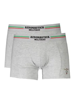 Zweierpack Boxer mit Logo & Elastikbund - Aeronautica Militare