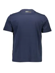 "Plein Sport T-Shirts im Sale | Kontrast Logo TShirt Rundhals Navy Plein Sport online kaufen"|Planet-Deluxe