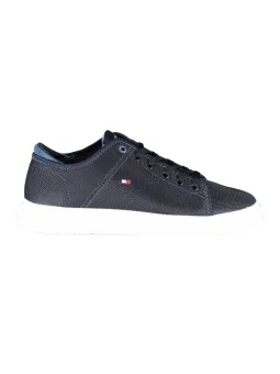 Tommy Hilfiger Nachhaltige Kontrast-Sneakers, stilvoll & grün