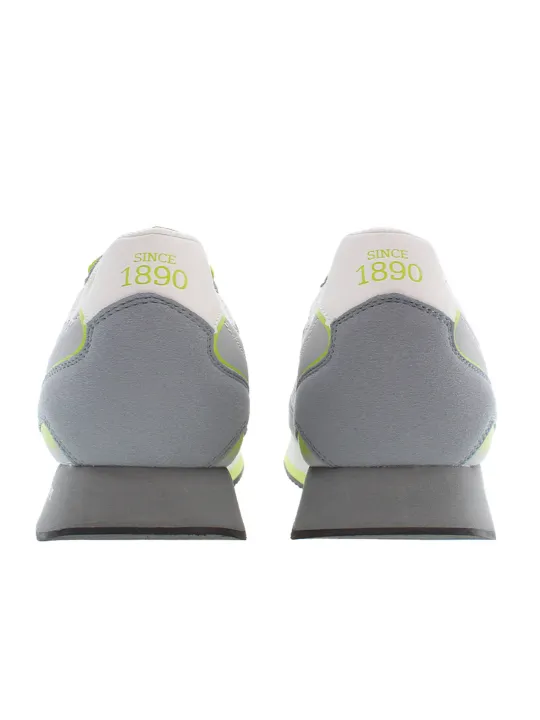 "U.S. POLO   BEST PRICE Sneakers im Sale | KONTRASTSCHUH MIT LOGO US POLO GRAU  online kaufen"|Planet-Deluxe