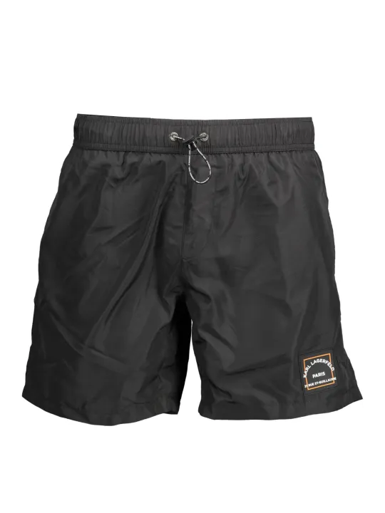 "Karl Lagerfeld Beachwear Badehosen im Sale | Karl Lagerfeld Schwimmshorts mit Taschen und Kordelzug online kaufen"|Planet-Deluxe
