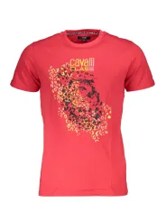 "Cavalli Class T-Shirts im Sale | Cavalli Class QXT61VJD060_32816AB_ROSSO02000 Rot online kaufen"|Planet-Deluxe