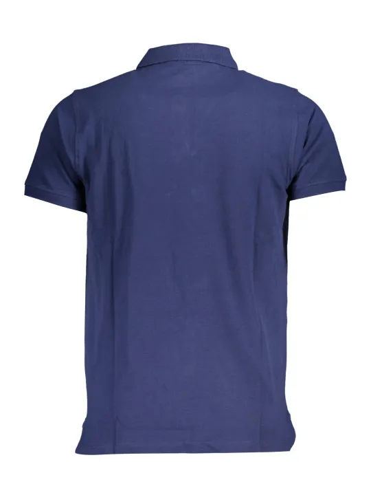 "NORWAY 1963 Poloshirts im Sale | Norwegen Polohemd Kurzarm 3 Knopfe Logo Applikation Indigo online kaufen"|Planet-Deluxe