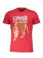 "Cavalli Class T-Shirts im Sale | Cavalli Class QXT061IJD060_7B7F444_ROSSO02000 Rot online kaufen"|Planet-Deluxe