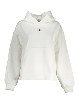 Calvin Klein Sweatshirt - Stilvoll & Bequem in Weiß