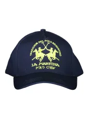 "LA MARTINA Caps & Mützen im Sale | Kontrast Cap mit Stickerei und Logo von La Martina online kaufen"|Planet-Deluxe