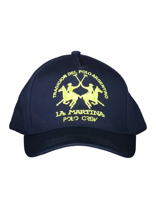 "LA MARTINA Caps & Mützen im Sale | Kontrast Cap mit Stickerei und Logo von La Martina online kaufen"|Planet-Deluxe