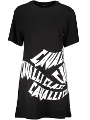 "Cavalli Class Kleider im Sale | Cavalli Class Kleid Schwarz QXT10AJD060 online kaufen"|Planet-Deluxe