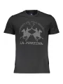 "LA MARTINA T-Shirts im Sale | LA MARTINA Kurzarmshirt Logo Nero online kaufen"|Planet-Deluxe