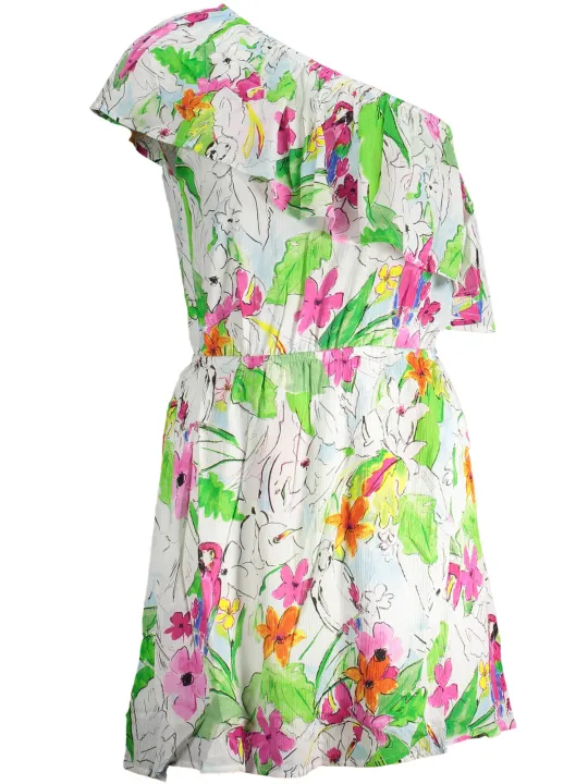 "Desigual Startseite im Sale | DESIGUAL KURZES KLEID DAMEN WEIß online kaufen"|Planet-Deluxe