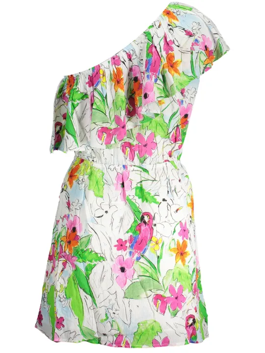 "Desigual Startseite im Sale | DESIGUAL KURZES KLEID DAMEN WEIß online kaufen"|Planet-Deluxe