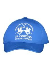 "LA MARTINA Caps & Mützen im Sale | La Martina Kontrast Cap mit Logo und Stickerei online kaufen"|Planet-Deluxe