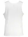 GIAN MARCO VENTURI Weißes Logo Tanktop - Rundhals, Lässig