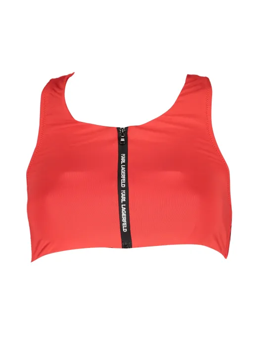 "Karl Lagerfeld Beachwear Badeanzüge & Bikinis im Sale | Karl Lagerfeld Beachwear KL21WTP23_0642018_ROSSORED online kaufen"|Planet-Deluxe