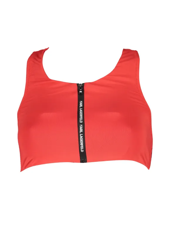 "Karl Lagerfeld Beachwear Badeanzüge & Bikinis im Sale | Karl Lagerfeld Beachwear KL21WTP23_0642018_ROSSORED online kaufen"|Planet-Deluxe