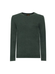 Grüner Superdry Strickpullover mit Logo
