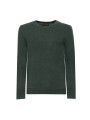 Grüner Superdry Strickpullover mit Logo